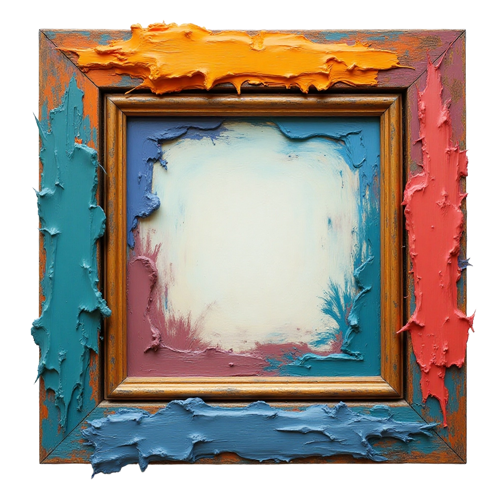 Colorful Abstract Frame